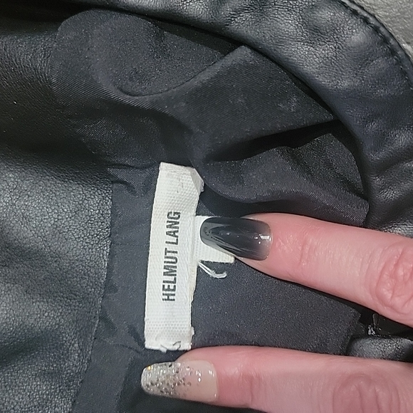 Helmut Lang lamb leather jacket - Picture 2 of 6